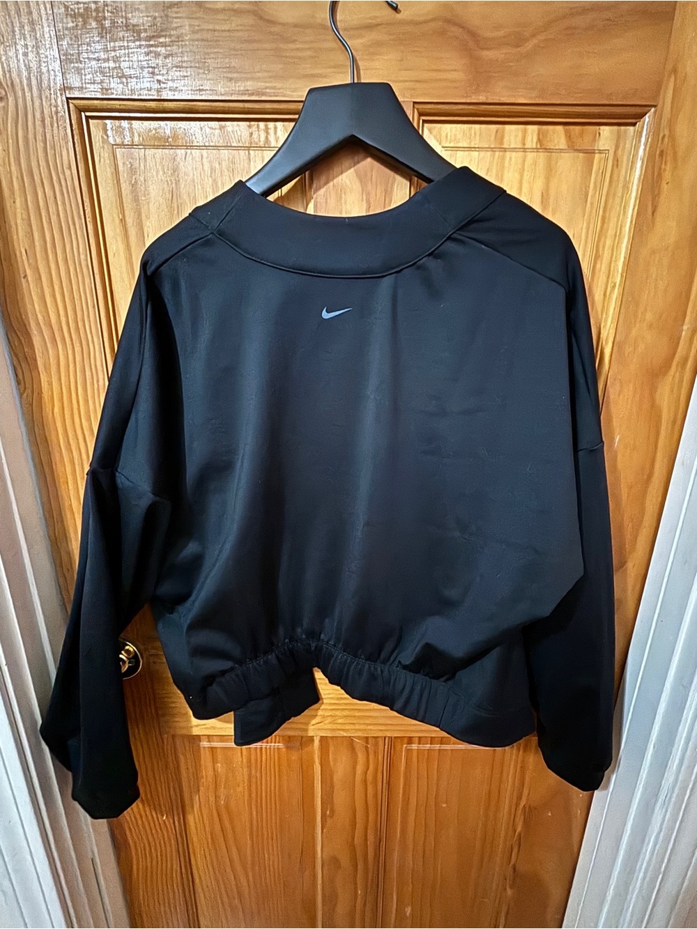 NWT Nike Zenvy Dri-FIT Wrap Training Jacket Black Women’s M